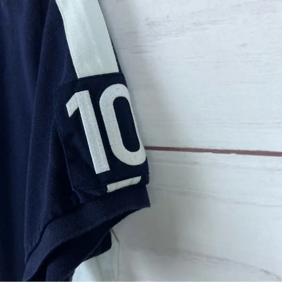 Polo Ralph Lauren Men’s USA #10 Big Pony Flag Cotton Shirt XL Custom Fit - Picture 6 of 11